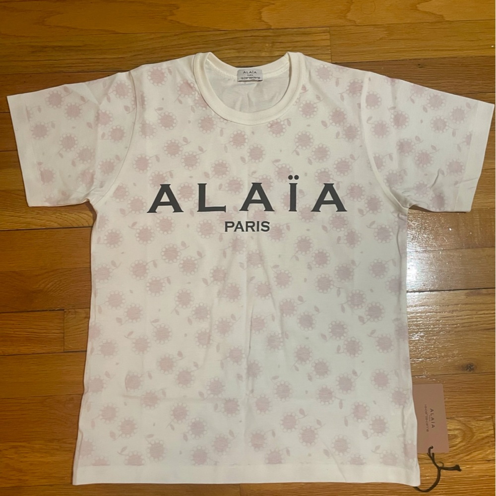 Alaia Paris Cream and Pink Women's Intimate Top